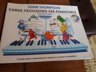 j thompson metodo per pianoforte prima parte