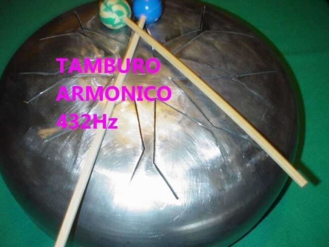 tamburo armonico 432hz tank drum o hank drum
