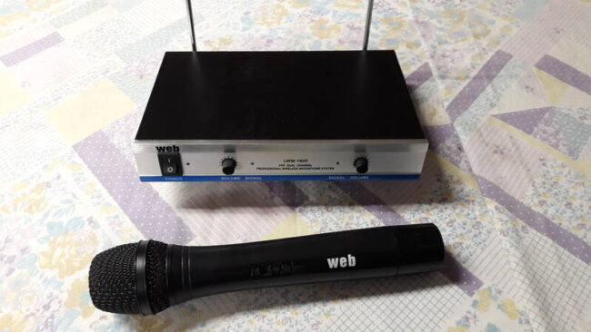 radio microfono a gelato pianobar karaoke