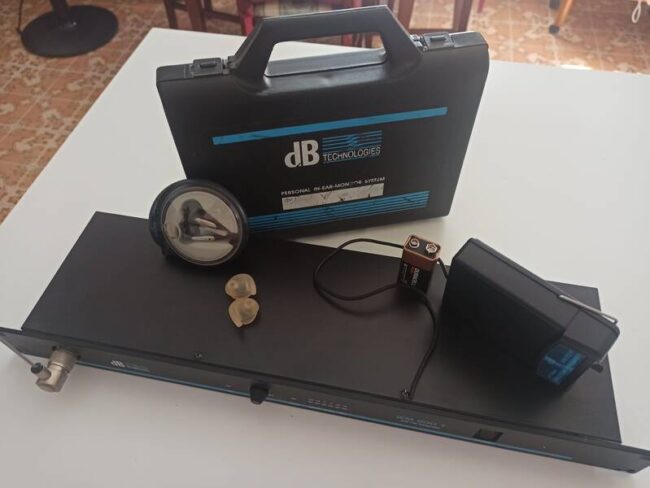 sistema in ear monitor db iem 200t