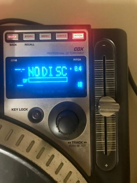 numark cdx lettore cd professionale dj
