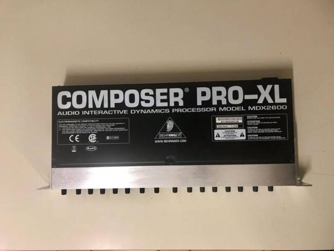 behringer composer pro-xl mdx 2600