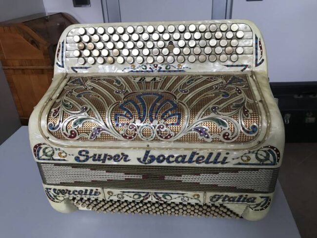 fisarmonica da collezione madreperla super bocatelli
