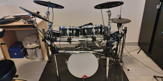 set completo atv roland lemon pelli mesh con rack