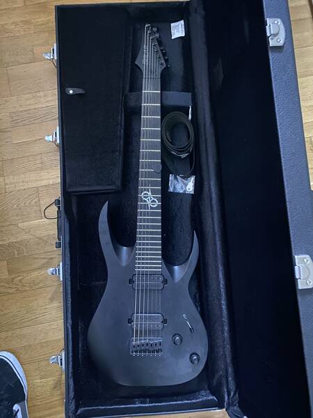 chitarra elettrica solar a2 7c (7 corde) ritiro a mano