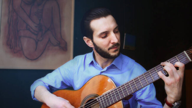 chitarrista jazz in cerca di un gruppo