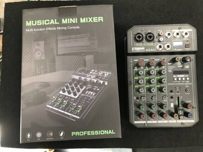 mixer cobra ag a4 bluetooth nuovo