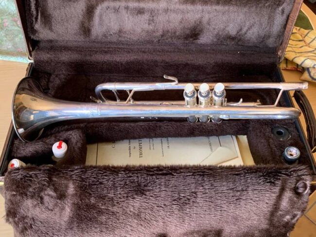 tromba bach stradivarius model 37+custodia