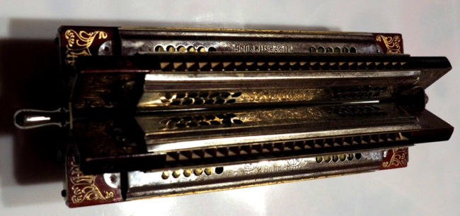 hohner - tremolo sextet (kreuzwender) - harmonica - 1950 (funzionante)