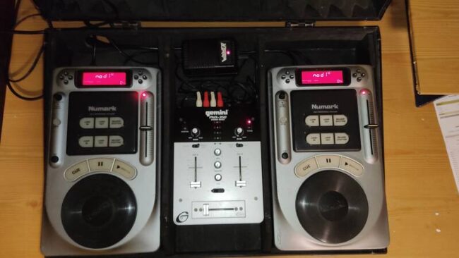 consolle dj numark axis 4 gemini pmx 350