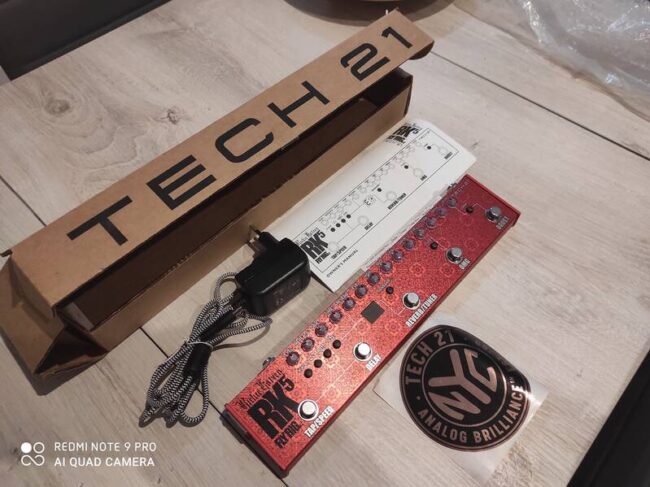 tech 21 richie kotzen rk5 fly rig v2 - nuovo mai usato