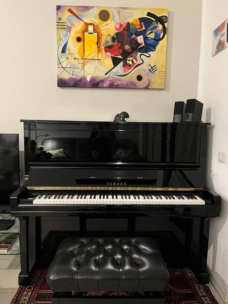 pianoforte acustico come nuovo originale