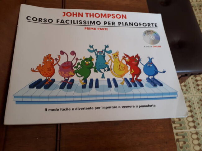 j thompson metodo per pianoforte seconda parte