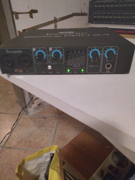 scheda audio focusrite pro24