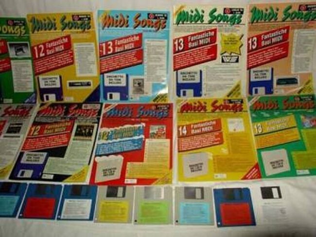 200-300 flop disk midi tutti i generi
