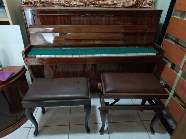 pianoforte verticale bluthner