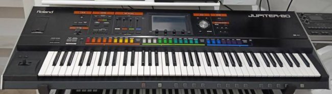 vendo tastiera sintetizzatore jupiter-80