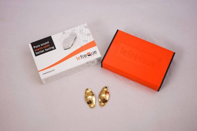 lefreque red brass/gold plated yellow 33 mm