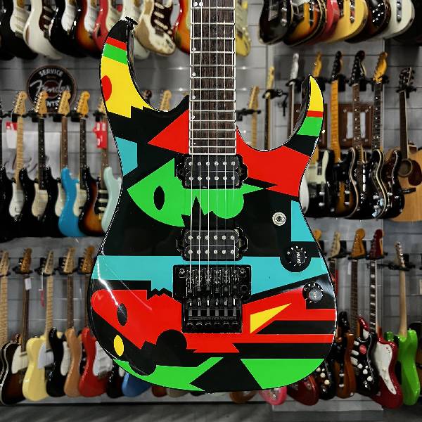 ibanez - jpm 100 p1 john petrucci 1995 picasso + 90 s hardcase - spedizione gratis