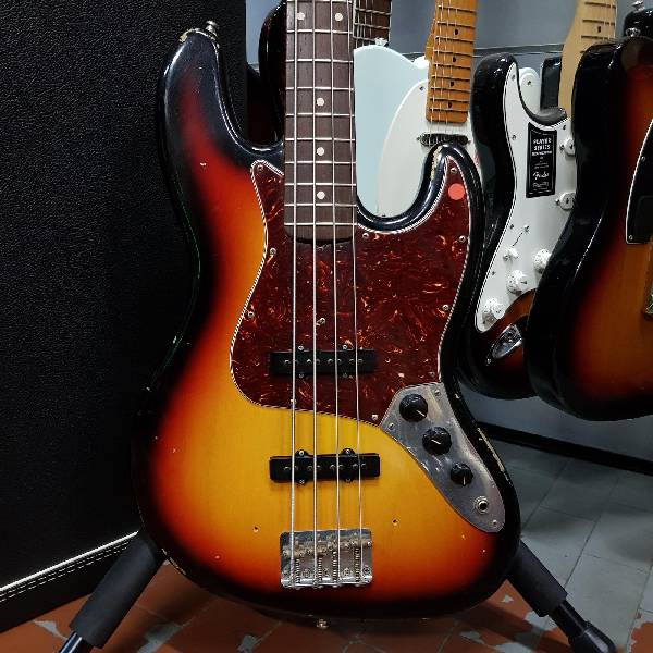 fender - custom shop jazz bass relic 1964 - spedizione gratis