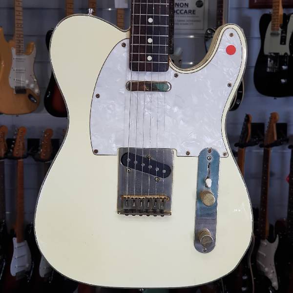 fender - telecaster custom 50th anniversary japan white gold hardware + hardcase - spedizione gratis