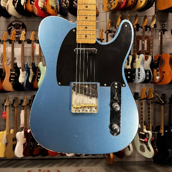 fender - telecaster road worn lake placid blue - spedizione gratis