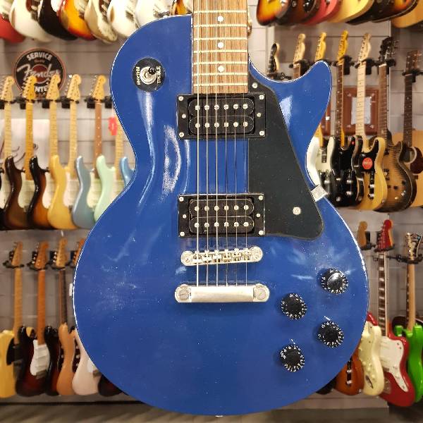 epiphone - les paul studio blue + case - spedizione gratis