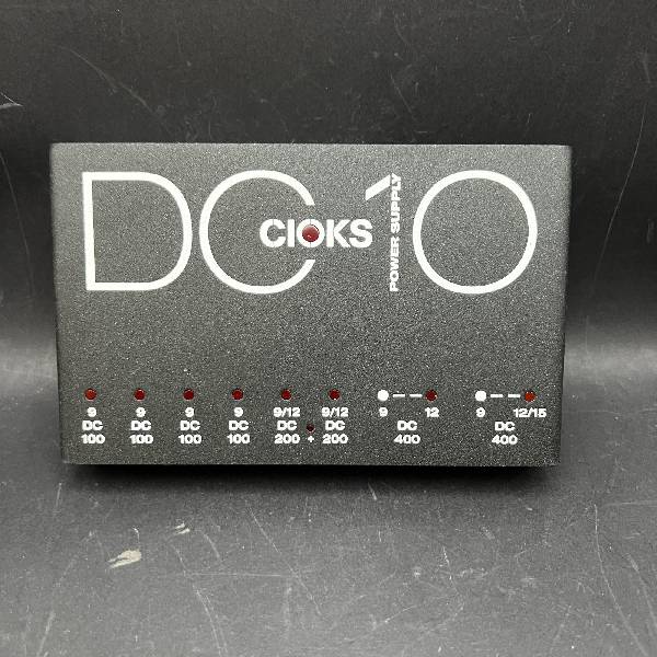 cioks - dc10 pedal power supply