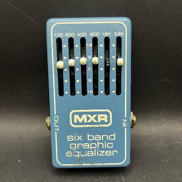 mxr - six band graphic eq