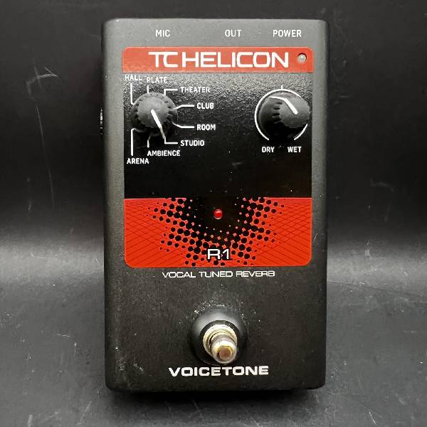 tc helicon - voicetone r1 reverb