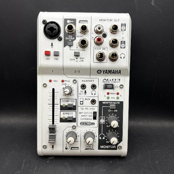 yamaha - ag03 mixer portatile usb