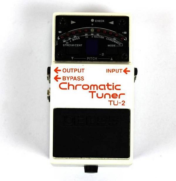 boss tu-2 chromatic tuner - pedale accordatore - (bi)