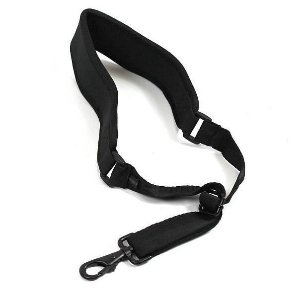 extreme saxstrapbk c tracolla in nylon regolabile per sax con imbottitura colore nero
