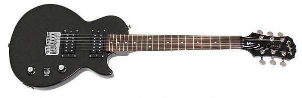 epiphone les paul express ebony (eb) - chitarra elettrica scala corta
