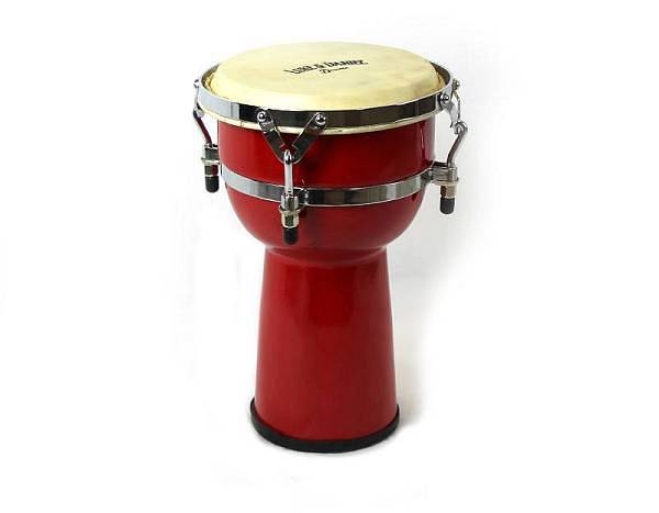 luke & daniel sh100b-8 - djembe 8 in vetroresina - rosso