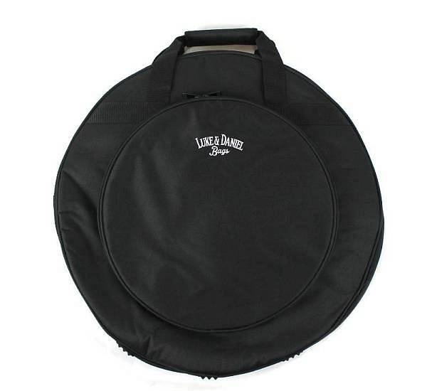 luke & daniel 11615d - nera - borsa imbottita per piatti 20 con tracolle a zaino