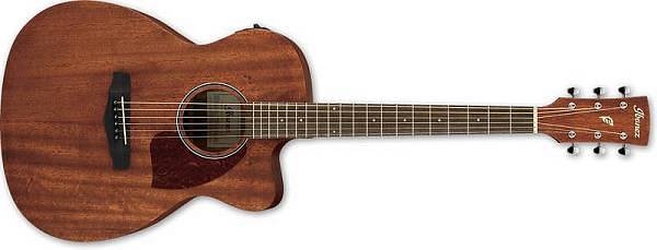 ibanez pc12mhce-opn - chitarra acustica elettrificata - open pore natural - chitarra acustica elettrificata cutaway naturale