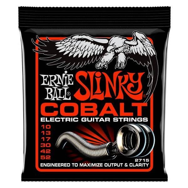 ernie ball 2715 cobalt skinny top heavy bottom slinky 10-52