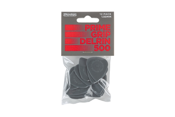dunlop 450p150 prime grip delrin 500 1.5 mm player's pack/12