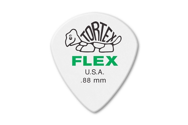 dunlop 466p088 tortex flex jazz iii xl .88 mm player's pack/12