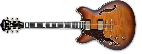 ibanez as93fml-vls violin sunburst - artcore expressionist