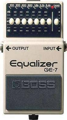 boss ge 7 equalizer - pedale equalizzatore da chitarra