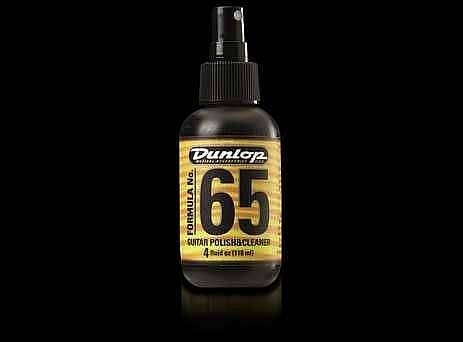 dunlop 654 guitar polish & cleaner - formula 65 - per la pulizia della chitarra