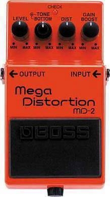 boss md 2 mega distortion
