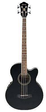 ibanez aeb8ee-bk - basso acustico elettrificato 4 corde