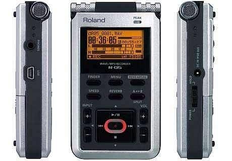 roland r 05 - registratore digitale portatile