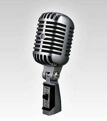 shure 55 sh series ii - microfono testa di morto anni 50 vintage