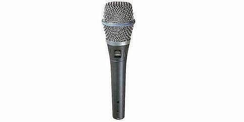 shure beta 87a - microfono professionale per voce palmare a condensatore