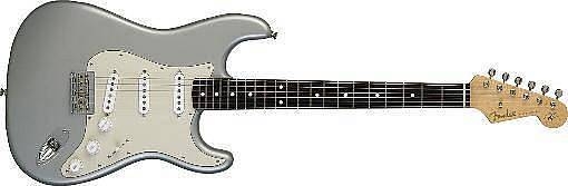 fender robert cray stratocaster rw inca silver