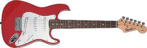 squier by fender mini strat lrl torino red